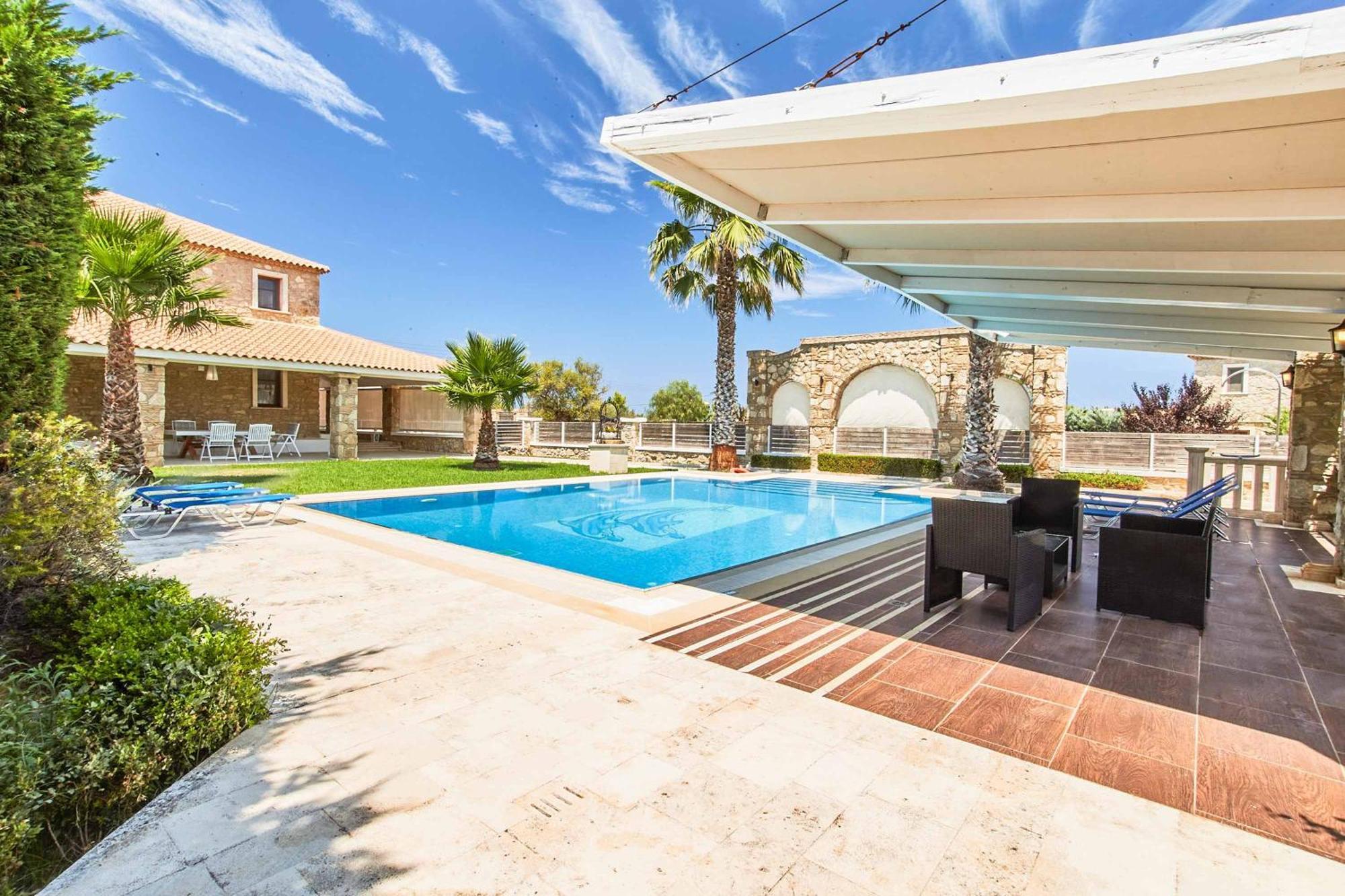 Villa St Dennis Makris Gialos  Exterior foto