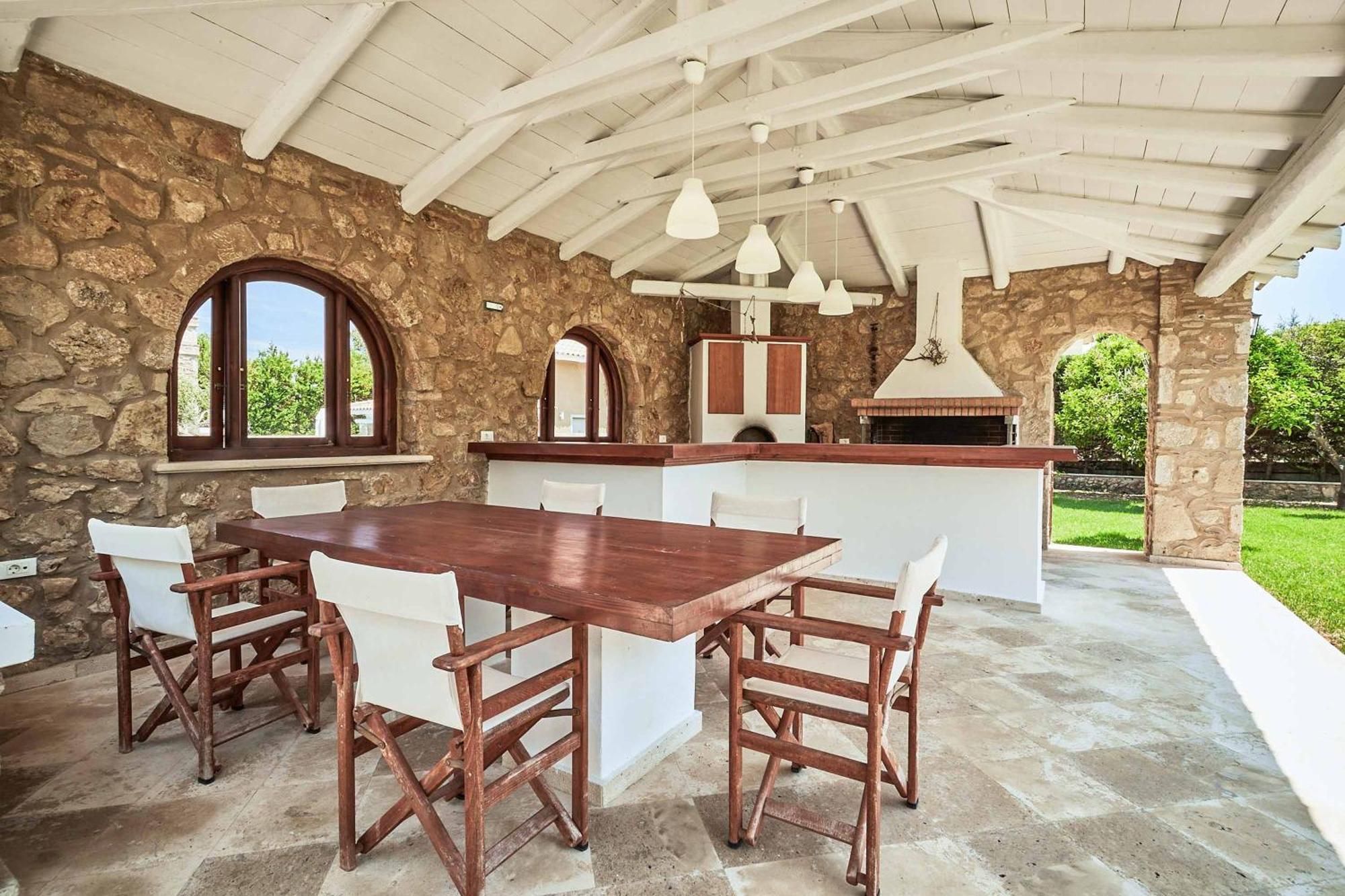 Villa St Dennis Makris Gialos  Exterior foto