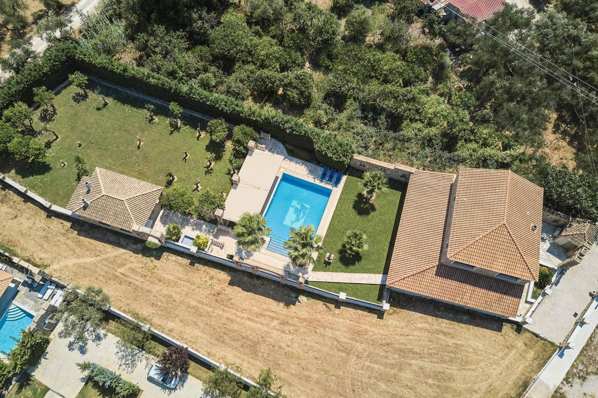 Villa St Dennis Makris Gialos  Exterior foto