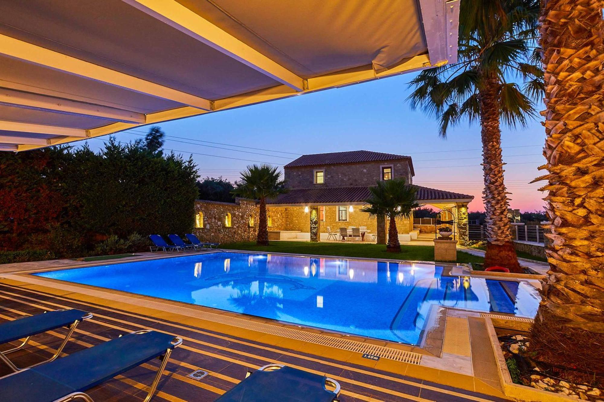 Villa St Dennis Makris Gialos  Exterior foto