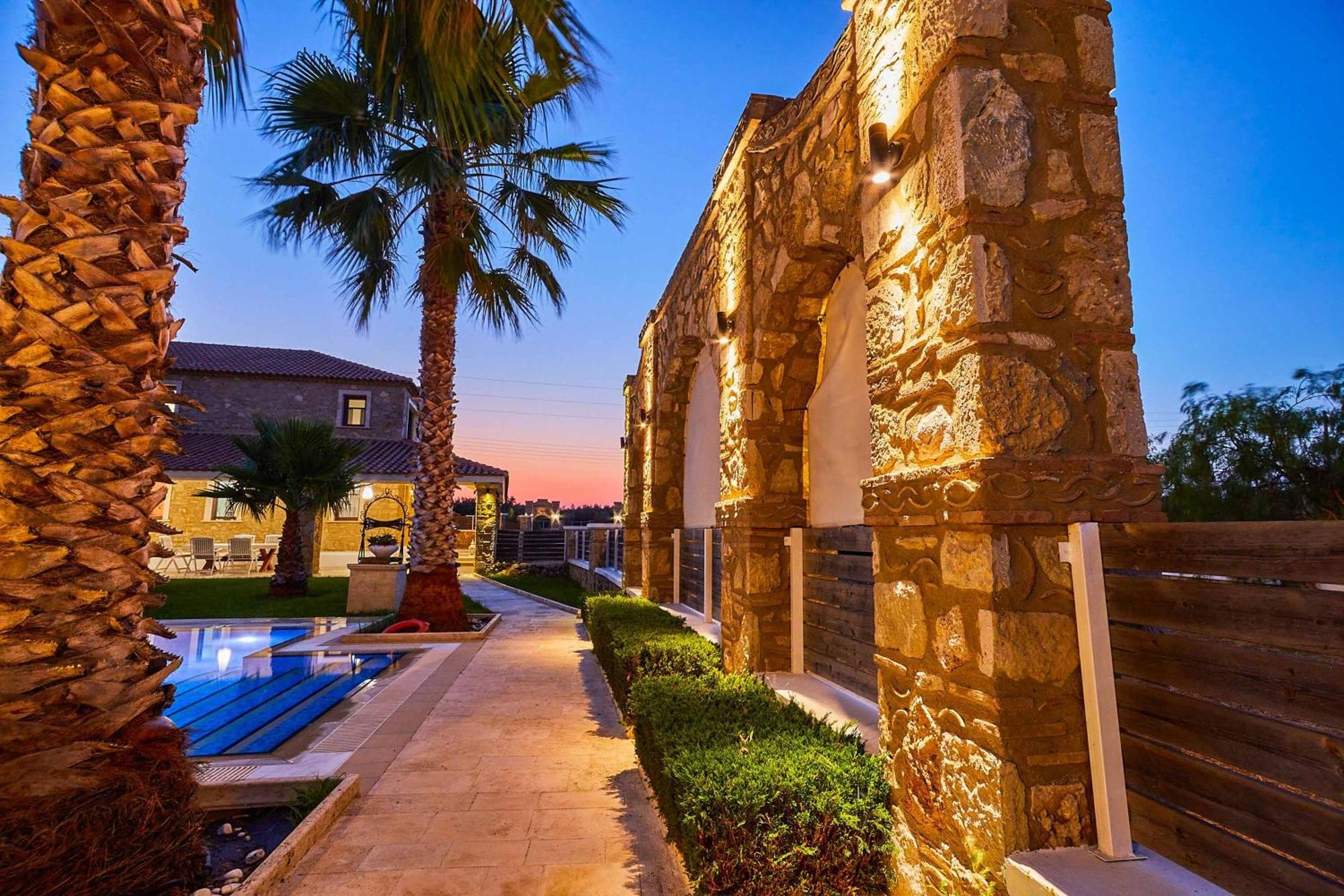 Villa St Dennis Makris Gialos  Exterior foto