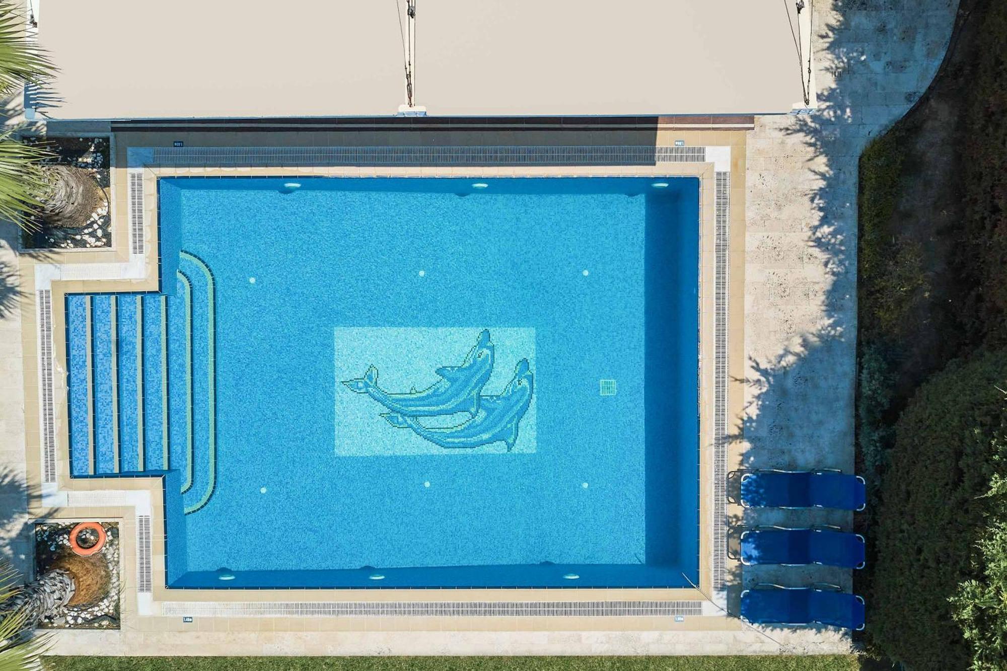 Villa St Dennis Makris Gialos  Exterior foto
